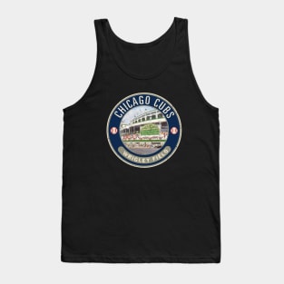 Chicago Cubs Patch by Buck Tee Tank Top